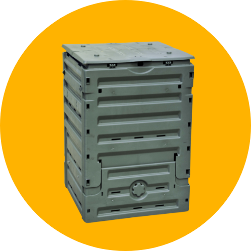 Kompostéry a nádoby na odpad