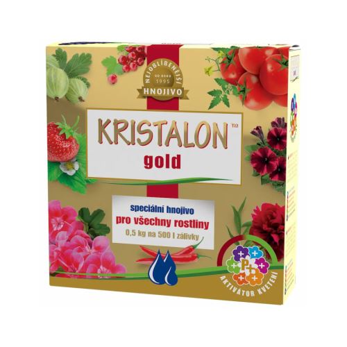 Hnojivo kryštalické - Kristalon Gold - 0,5 kg