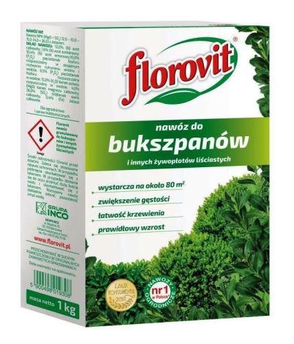 Florovit hnojivo pre buxusy 1 kg