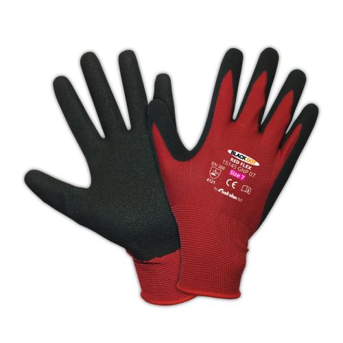 rukavice pracovné red flex