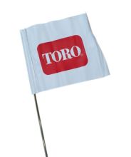 Značkovacia vlajka TORO - biela