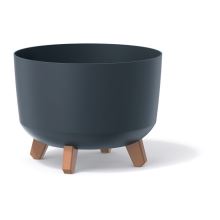 Kvetináč GRACIA 33,9 cm - farba: antracit