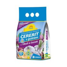 Hnojivo granulov. - Cererit - hoštický s guánom na cibuľu a cesnak - 2,5 kg