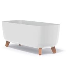 Kvetináč GRACIA CASE 58 cm - farba: biela