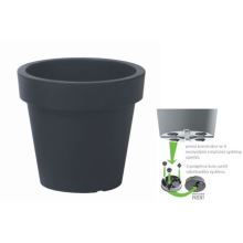 Kvetináč s kolieskami LOFLY 58,2 cm - farba: antracit