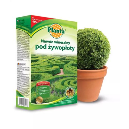 PLANTA NK1Ż_Hnojivo granulov. - PLANTA - živé ploty - 1,0 kg