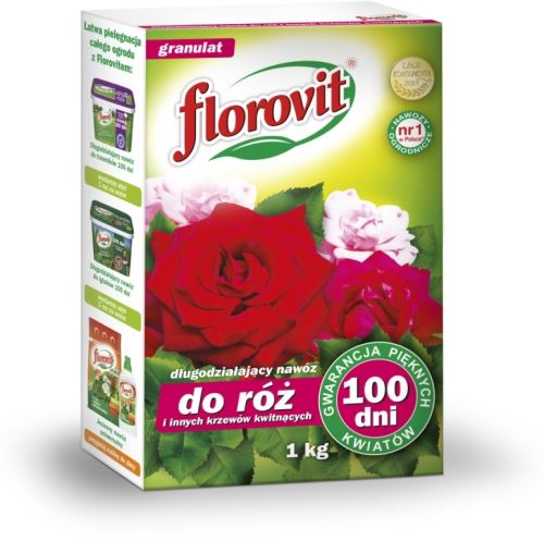 Florovit hnojivo pre ruže 100 dní 1kg