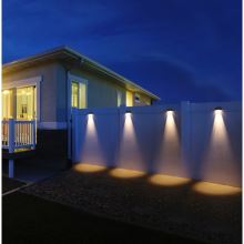 LUX 65281_Prezent 65281 - LED Solárne nástenné svietidlo MUSE LED/3,7V IP44 1200 mAh_use1 (2)