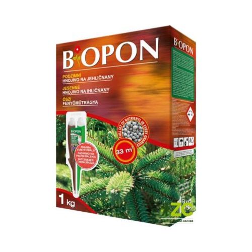 Hnojivo - Bopon - jesenné pre Ihličnany - 1,0 kg