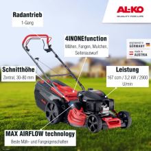 Kosačka benzínová - AL-KO - Premium 520 SP-H HONDA GCVx 170 4INONE (3) (4)