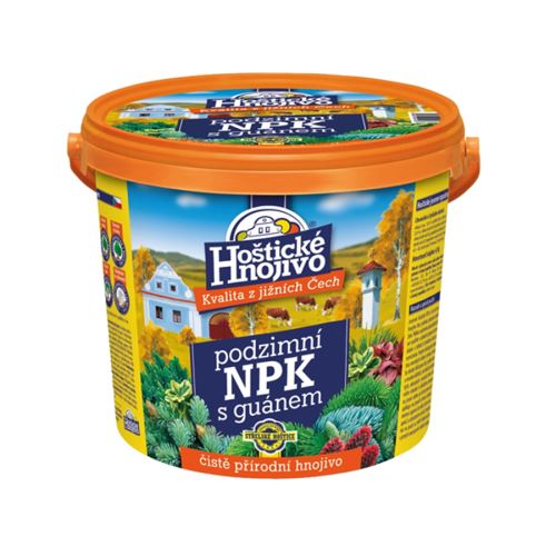 NPK Hoštické hnojivo s guánom jesenné - 4,5kg