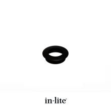 Prstenec - in-lite RING 28 Black - pre svietidlá s priemerom 22 mm