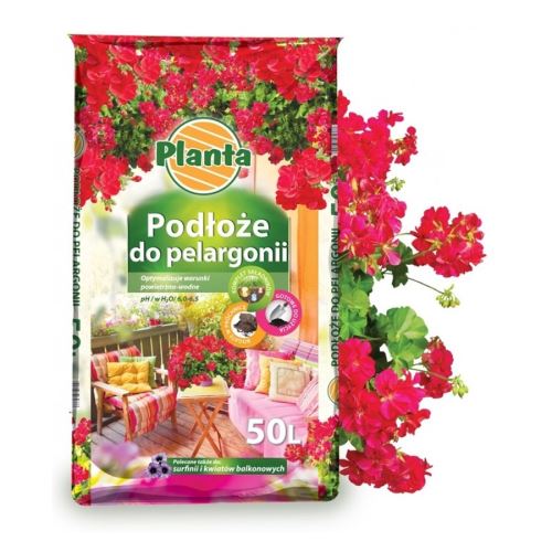 substrát planta pre pelargónie 50 l