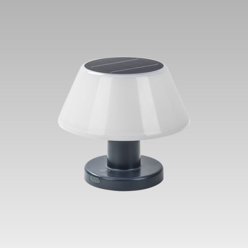 Prezent 65290 - LED Stmievateľná solárna stolná lampa TAKER LED/4W/3,7V IP54 1800 mAh
