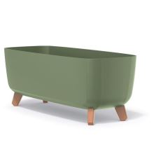Kvetináč GRACIA CASE 58 cm - farba: zemito zelená
