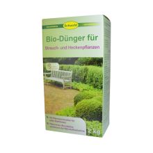 Hnojivo - prírodné Bio - SCHACHT - kríky a živé ploty - 2,0 kg