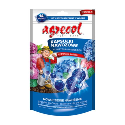 kapsule s hnojivom hortenzia