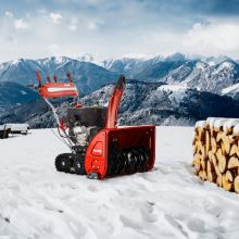 Benzínová snehová fréza AL-KO Snow Line 760.4 TE LED_use (1)