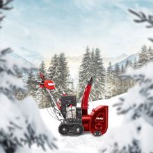 Benzínová snehová fréza AL-KO Snow Line 760.4 TE LED_use1 (2)