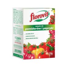 Hnojivo granulov. - FLOROVIT - paradajky a paprika - 1,0 kg box
