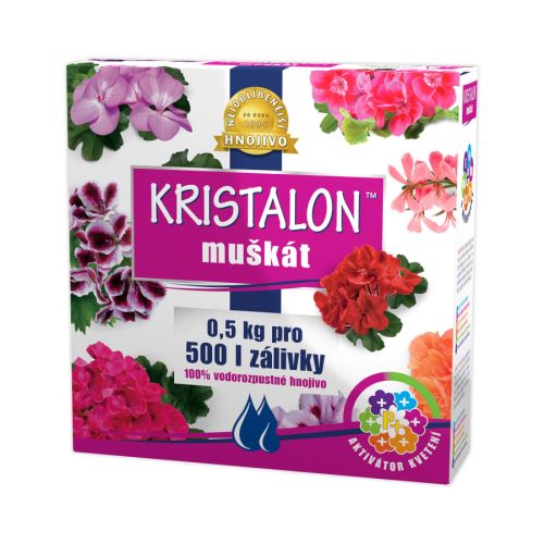 Hnojivo kryštalické - Kristalon Muškát - 0,5 kg