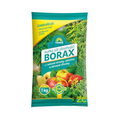 horká soľ s boraxom